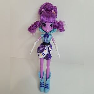 My Little Pony Equestria Girls Rockin Hairstyle Twilight Sparkle Rainbow Rocks